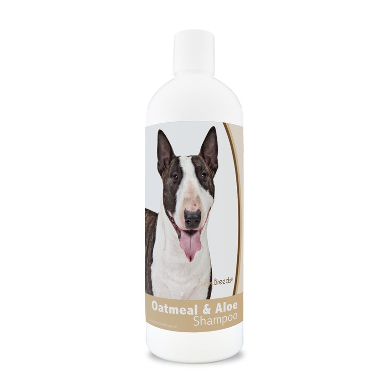 Miniature Bull Terrier Oatmeal Shampoo with Aloe 16 oz