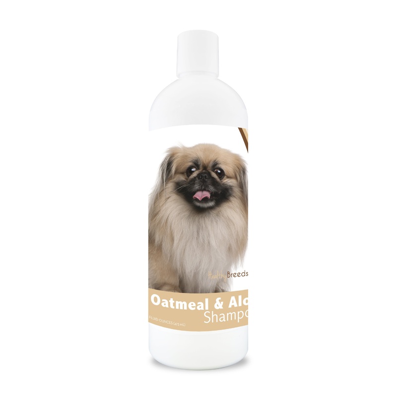 Pekingese Oatmeal Shampoo with Aloe 16 oz