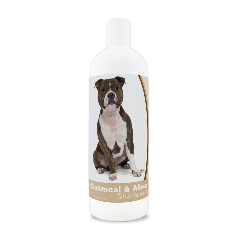 Staffordshire Bull Terrier Oatmeal Shampoo with Aloe 16 oz