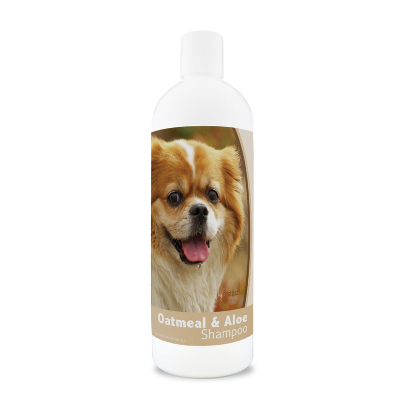 Tibetan Spaniel Oatmeal Shampoo with Aloe 16 oz