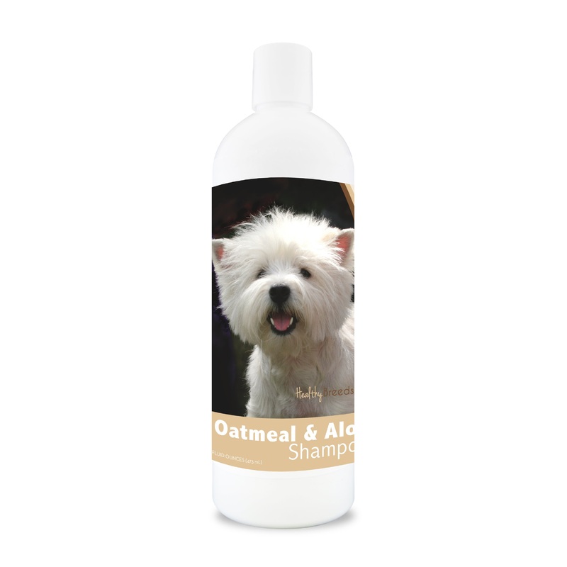 West Highland White Terrier Oatmeal Shampoo with Aloe 16 oz