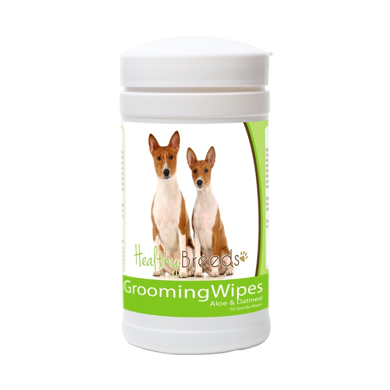 Basenji Grooming Wipes 70 Count