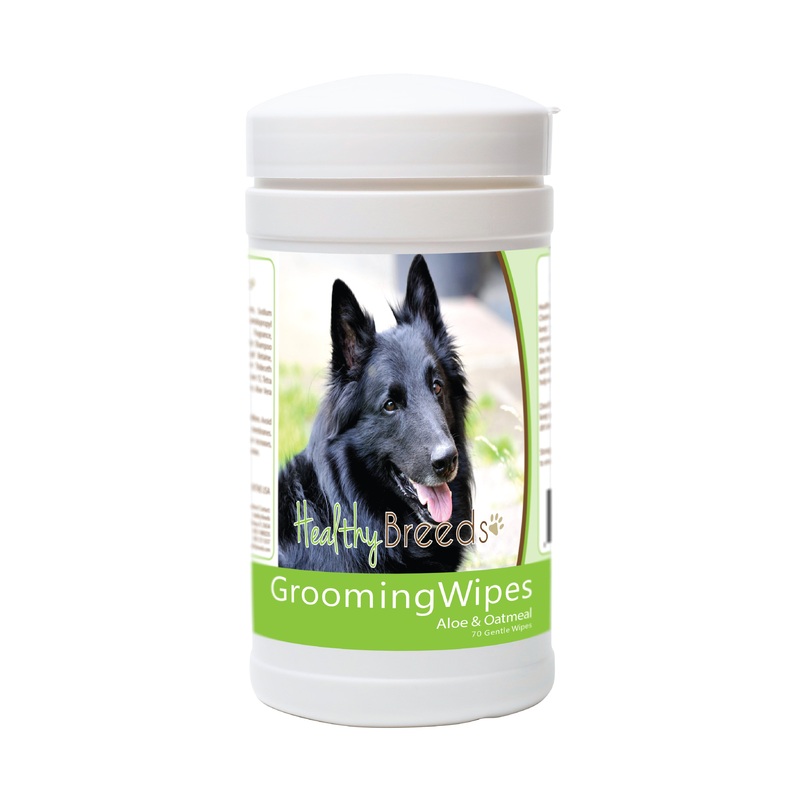 Belgian Sheepdog Grooming Wipes 70 Count