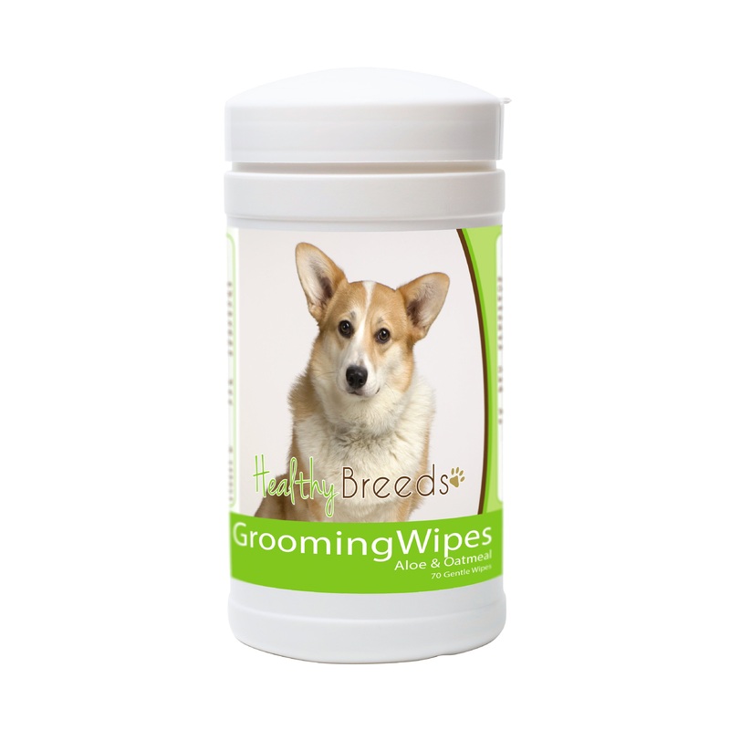 Cardigan Welsh Corgi Grooming Wipes 70 Count