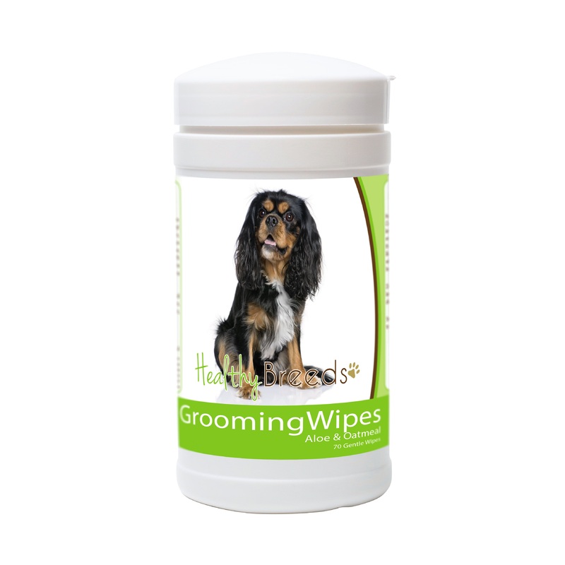 Cavalier King Charles Spaniel Grooming Wipes 70 Count