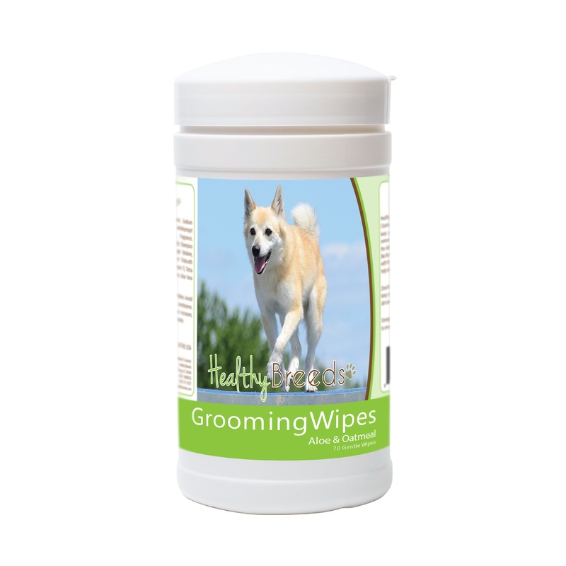 Norwegian Buhund Grooming Wipes 70 Count