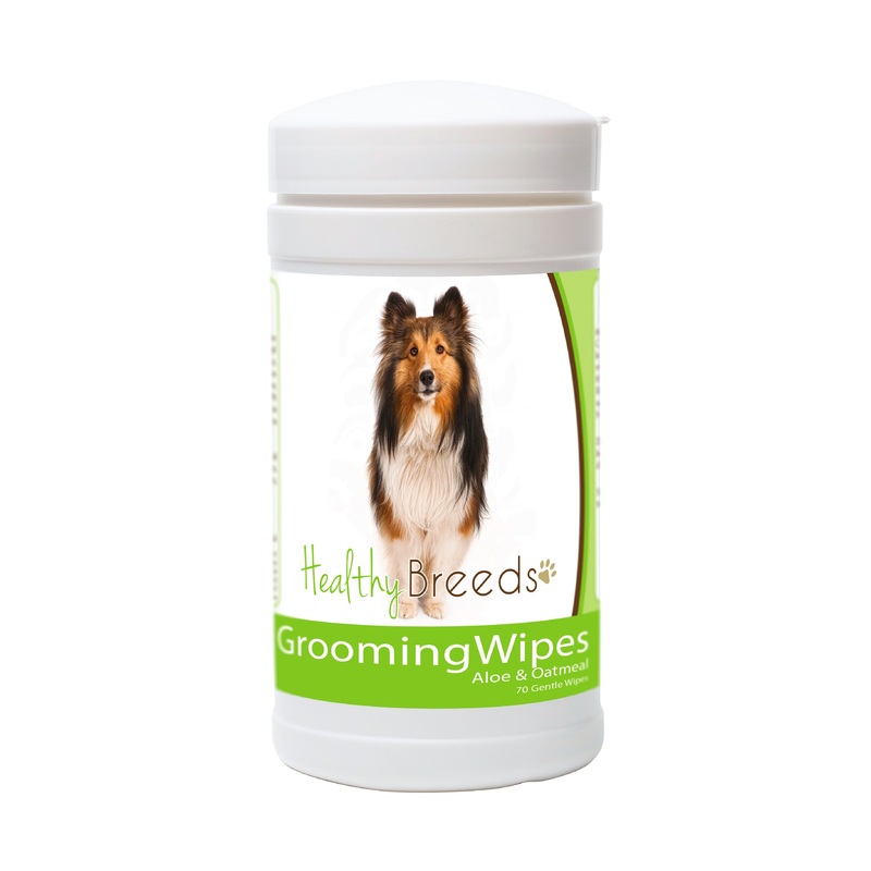 Shetland Sheepdog Grooming Wipes 70 Count