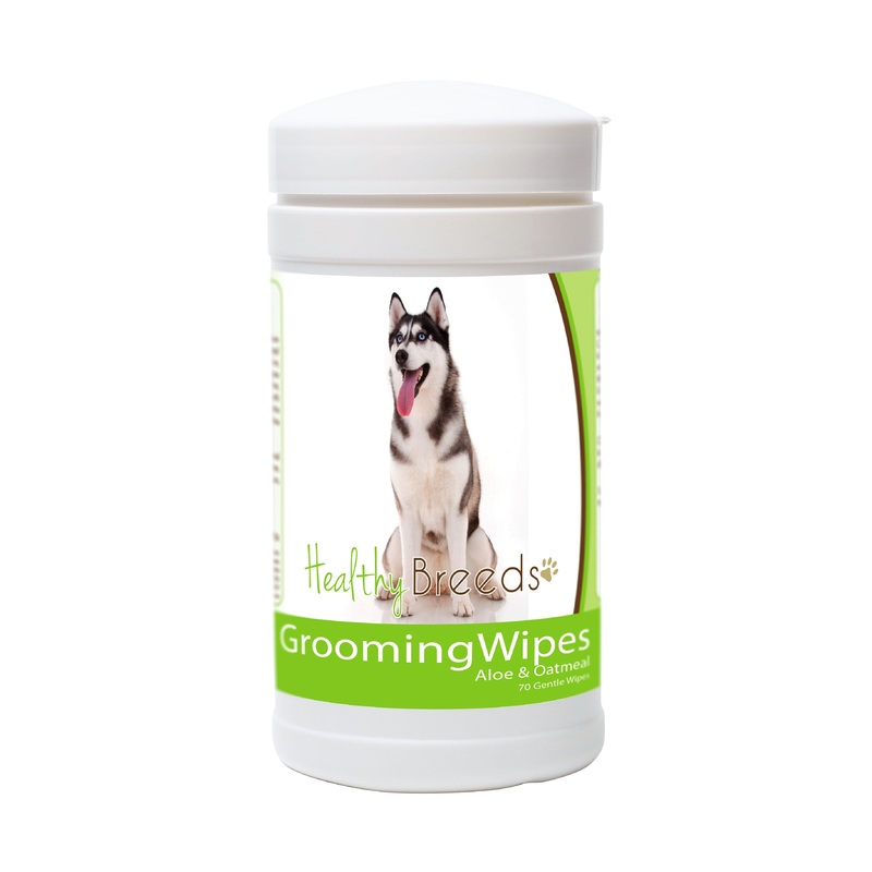 Siberian Husky Grooming Wipes 70 Count