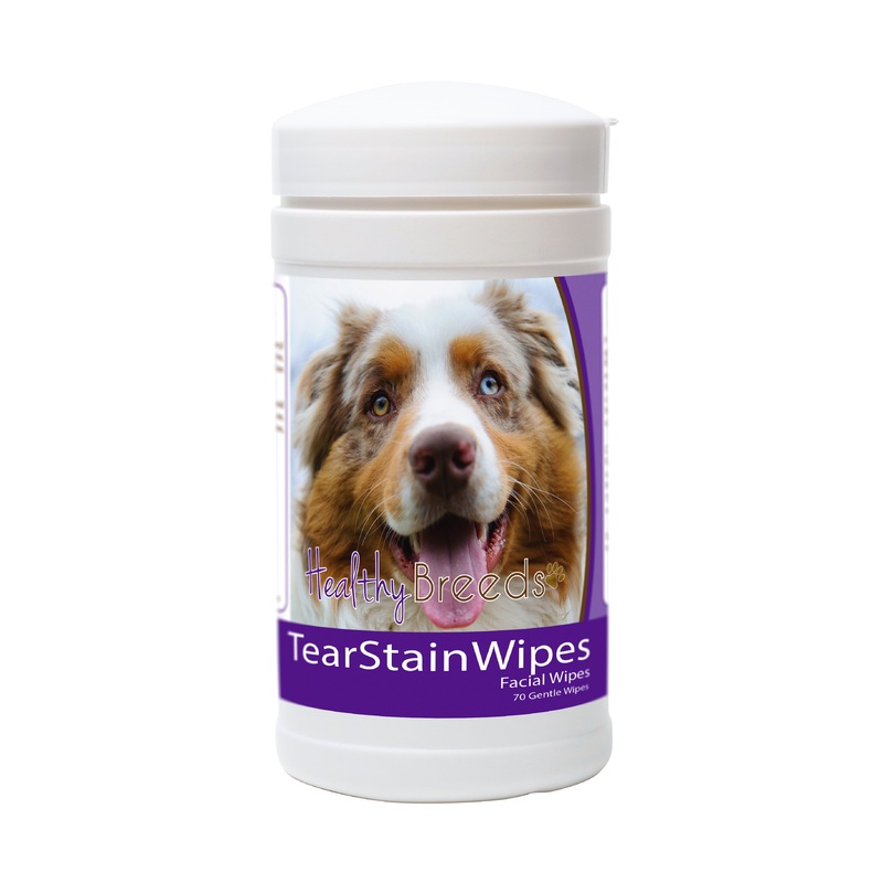 Australian Shepherd Tear Stain Wipes 70 Count