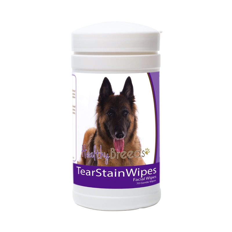 Belgian Tervuren Tear Stain Wipes 70 Count