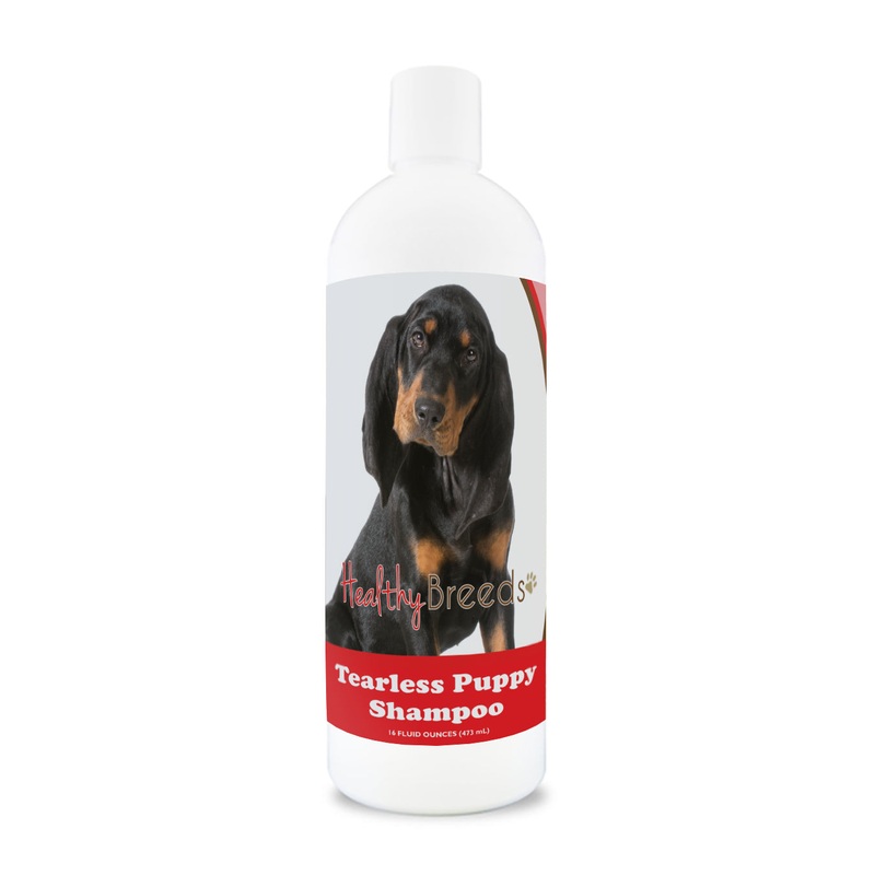Black and Tan Coonhound Tearless Puppy Dog Shampoo 16 oz