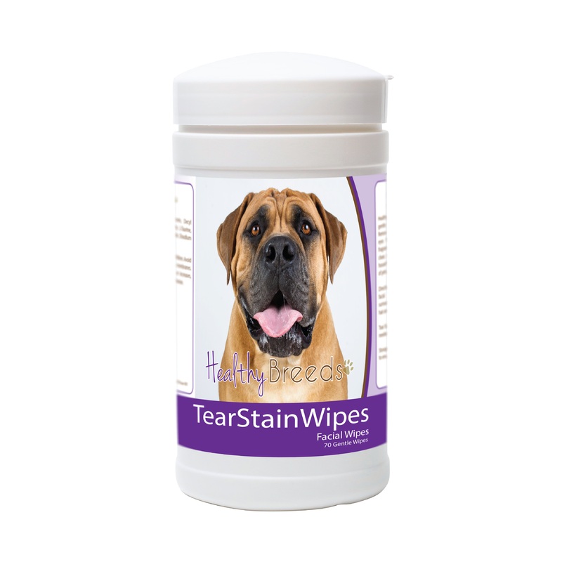 Boerboel Tear Stain Wipes 70 Count