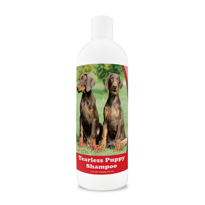 Doberman Pinscher Tearless Puppy Dog Shampoo 16 oz