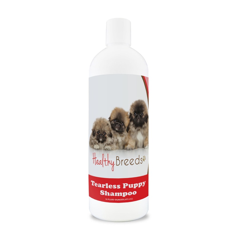 Pekingese Tearless Puppy Dog Shampoo 16 oz