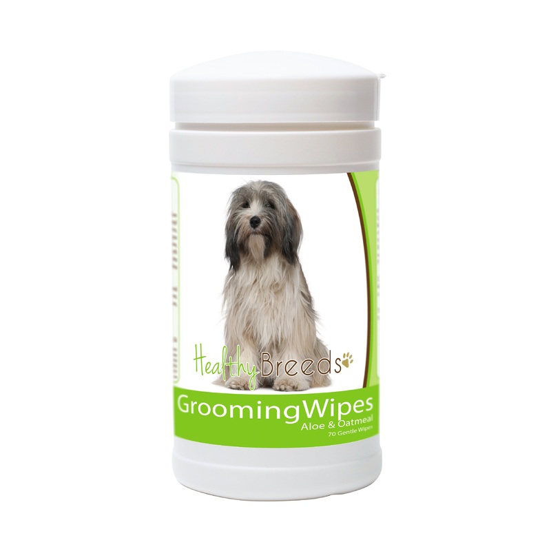 Tibetan Terrier Grooming Wipes 70 Count