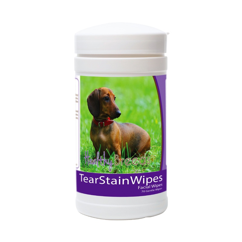 Dachshund Tear Stain Wipes 70 Count