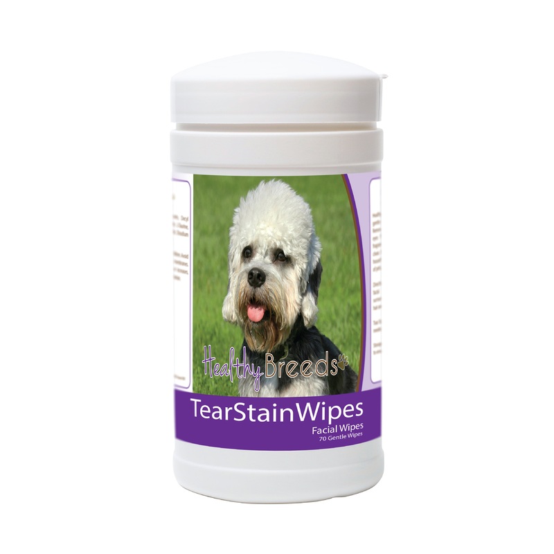 Dandie Dinmont Terrier Tear Stain Wipes 70 Count