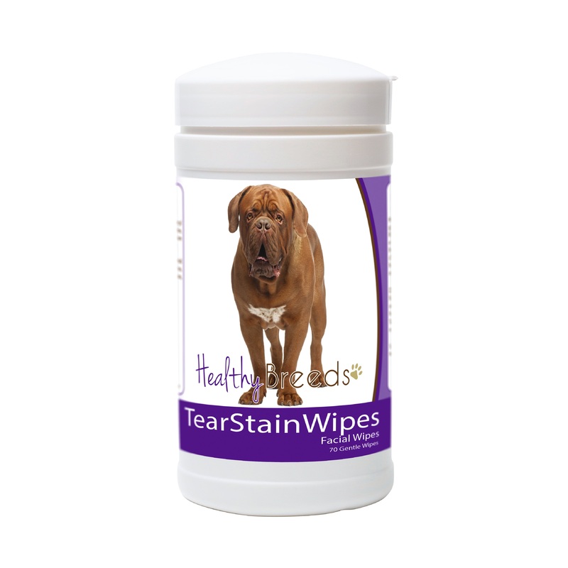 Dogue de Bordeaux Tear Stain Wipes 70 Count