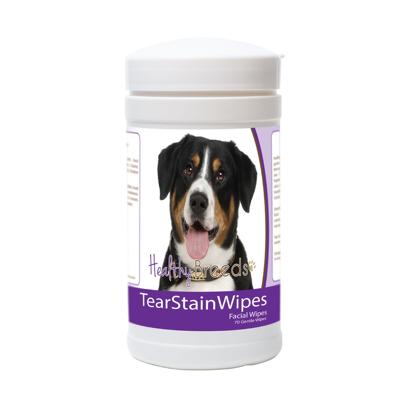 Entlebucher Mountain Dog Tear Stain Wipes 70 Count
