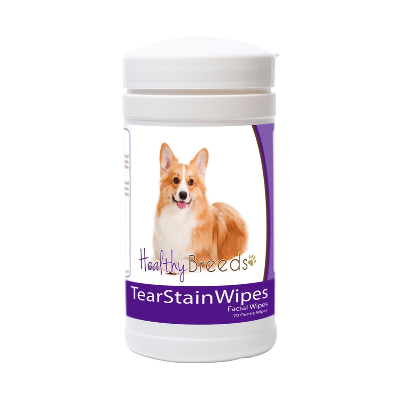 Pembroke Welsh Corgi Tear Stain Wipes 70 Count