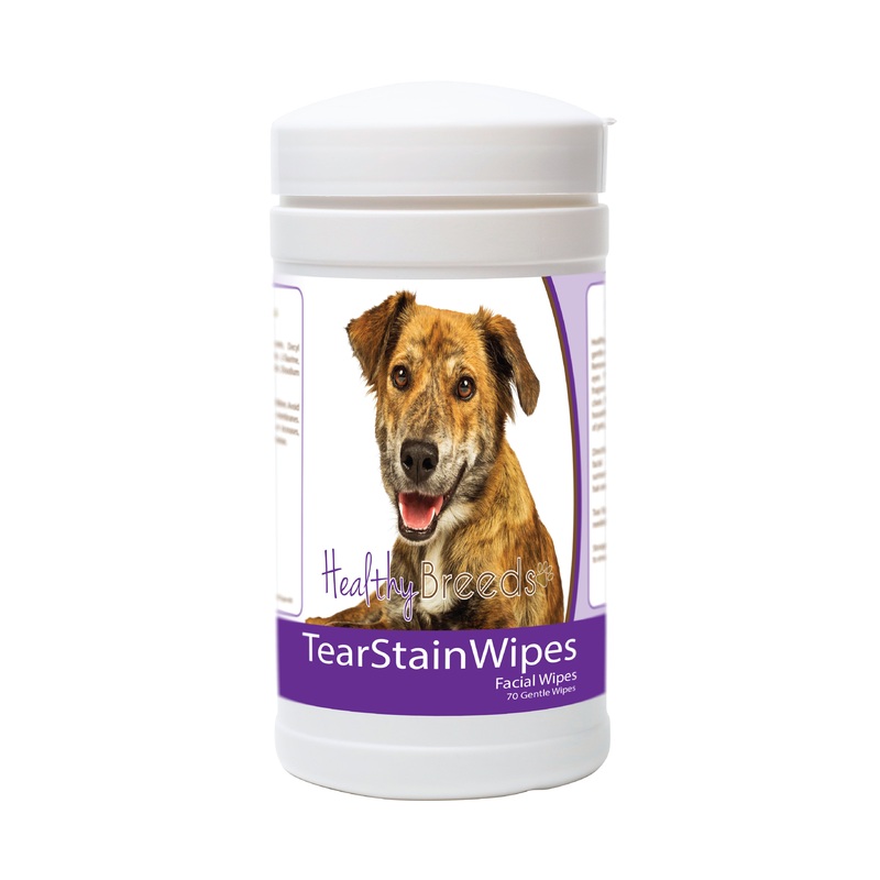 Plott Tear Stain Wipes 70 Count