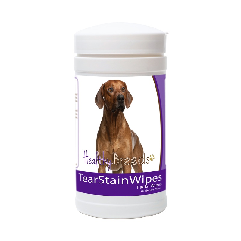 Rhodesian Ridgeback Tear Stain Wipes 70 Count