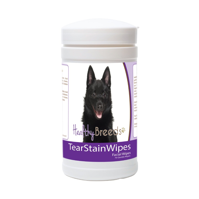 Schipperke Tear Stain Wipes 70 Count