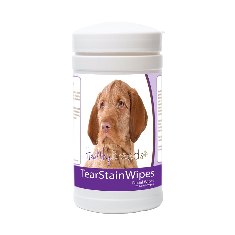 Wirehaired Vizsla Tear Stain Wipes 70 Count