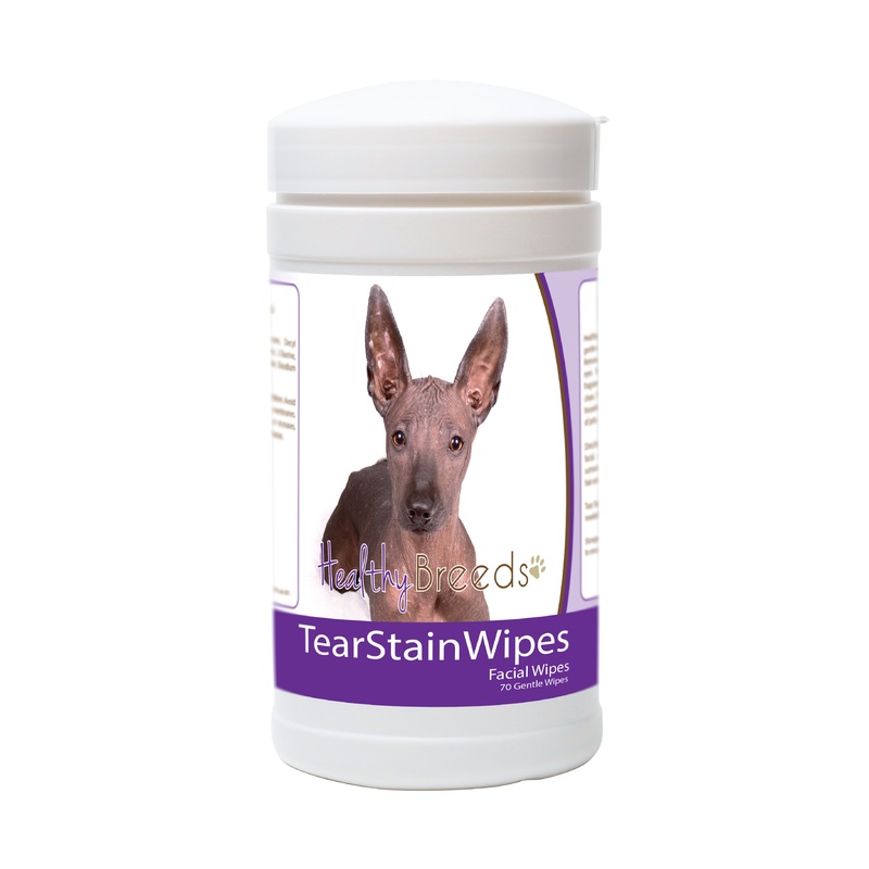 Xoloitzcuintli Tear Stain Wipes 70 Count
