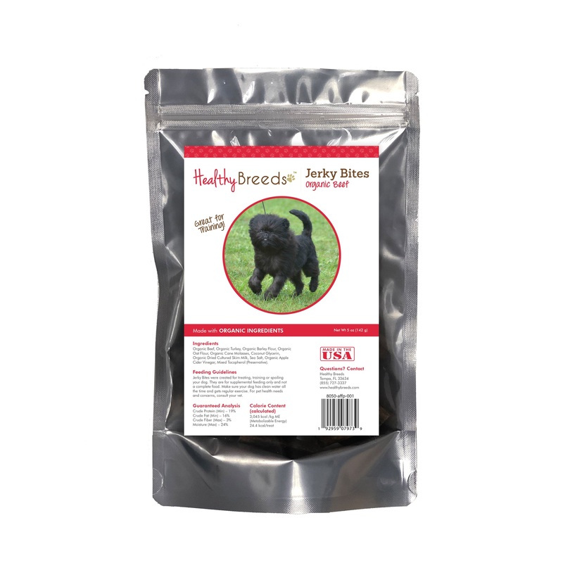 Affenpinscher Jerky Bites Beef Recipe Dog Treats 5 oz