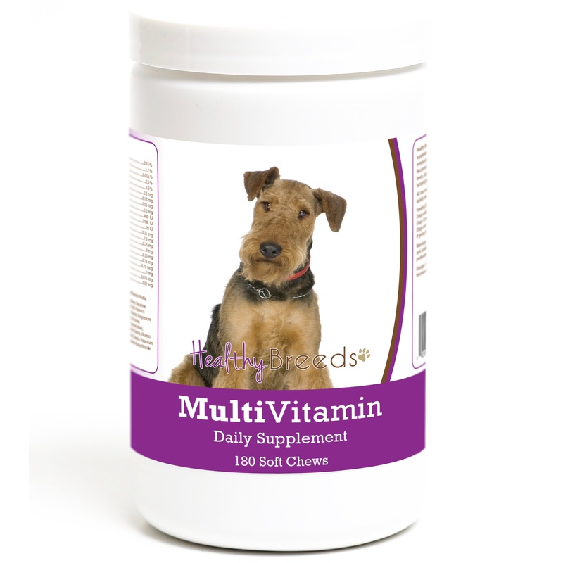 Airedale Terrier Multivitamin Soft Chew for Dogs 180 Count