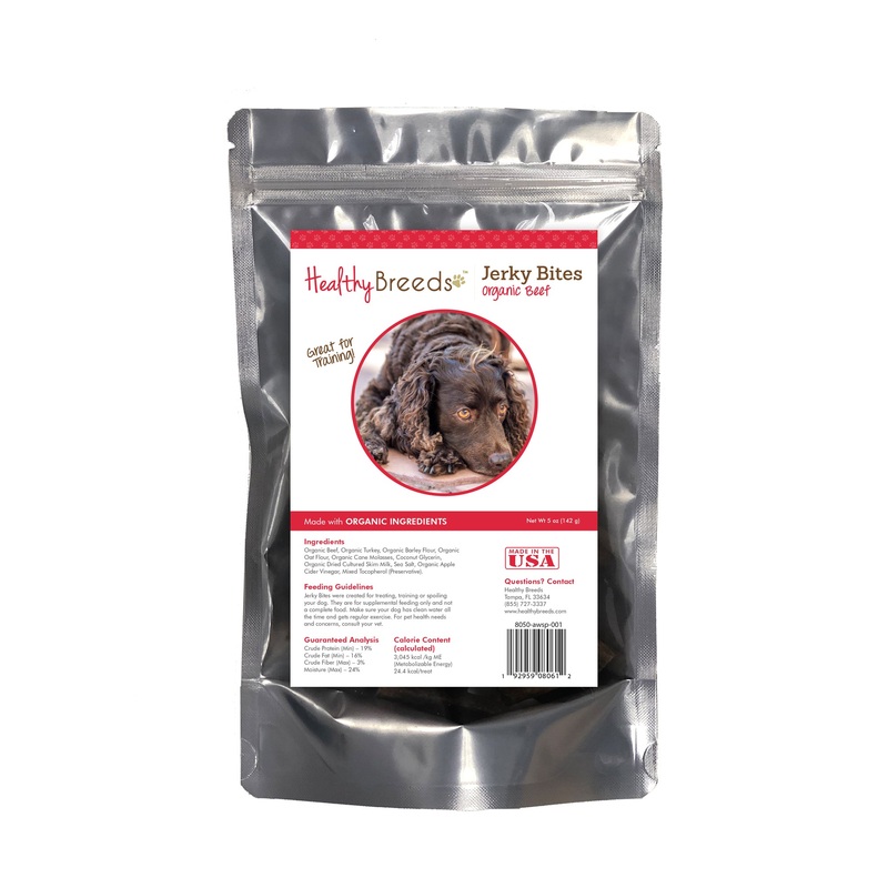 American Water Spaniel Jerky Bites Beef Recipe Dog Treats 5 oz
