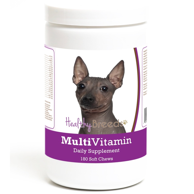 AmericanHairlessTerrier Multivitamin Soft Chew for Dogs 180 Count