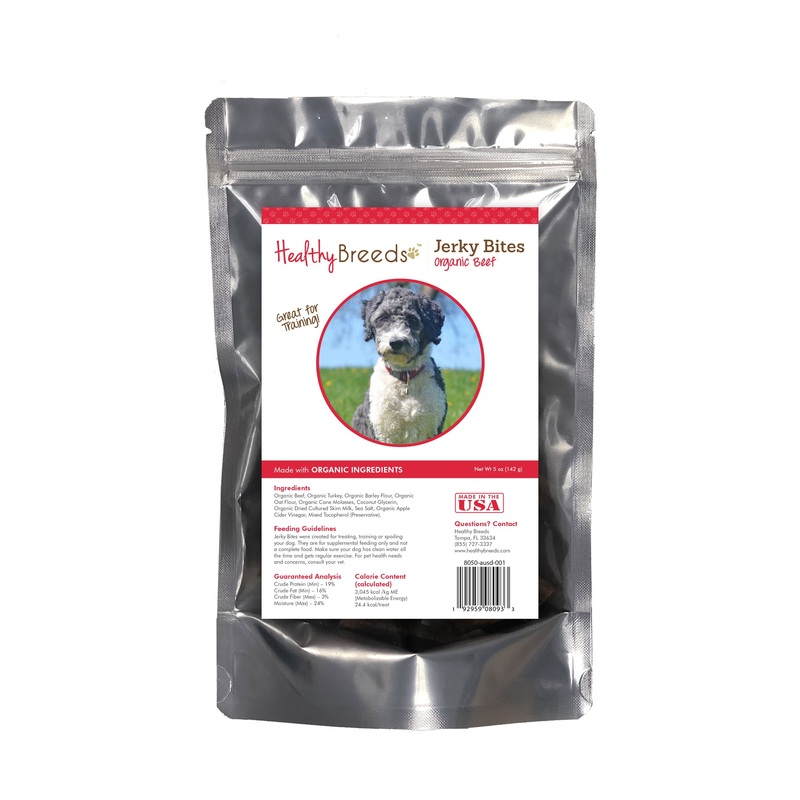 Aussiedoodle Jerky Bites Beef Recipe Dog Treats 5 oz
