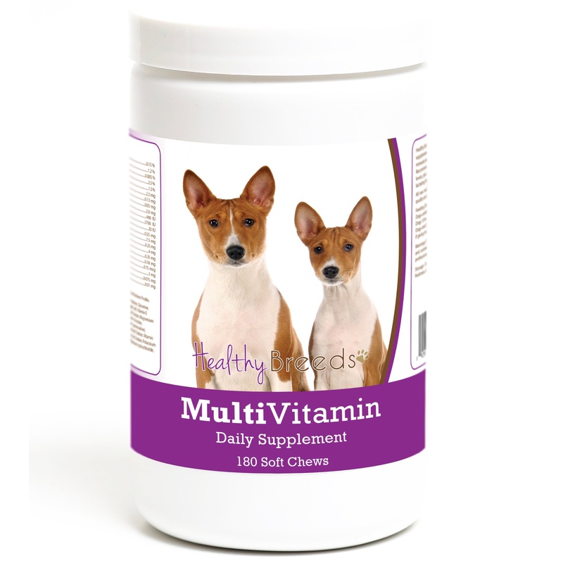 Basenji Multivitamin Soft Chew for Dogs 180 Count