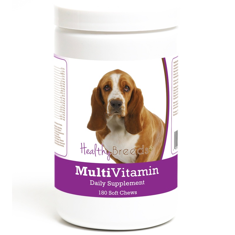 Basset Hound Multivitamin Soft Chew for Dogs 180 Count