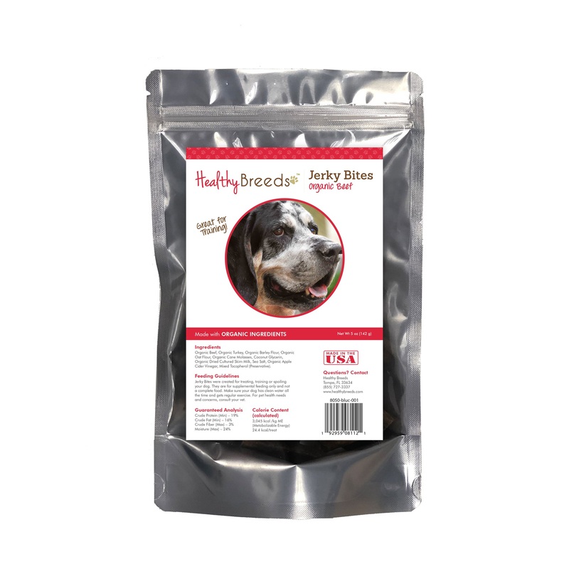 Bluetick Coonhound Jerky Bites Beef Recipe Dog Treats 5 oz