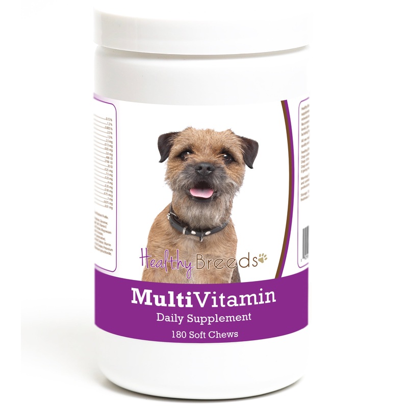 Border Terrier Multivitamin Soft Chew for Dogs 180 Count