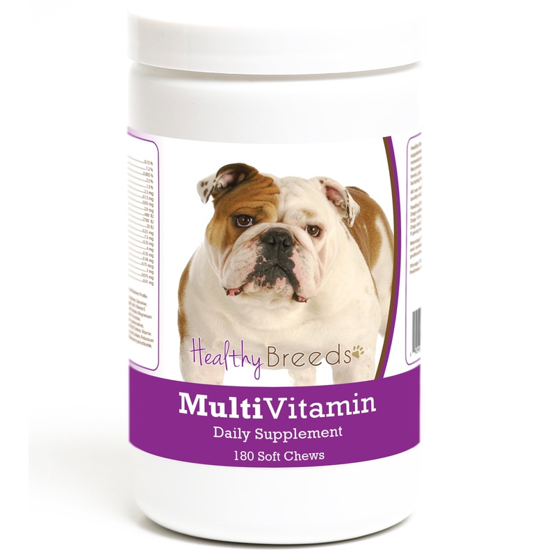 Bulldog Multivitamin Soft Chew for Dogs 180 Count