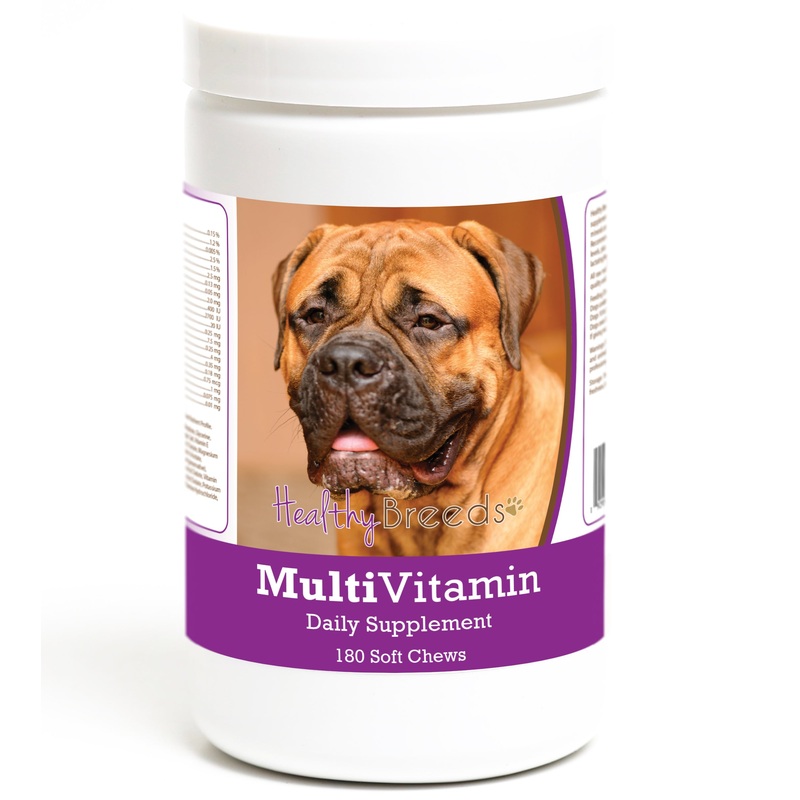 Bullmastiff Multivitamin Soft Chew for Dogs 180 Count