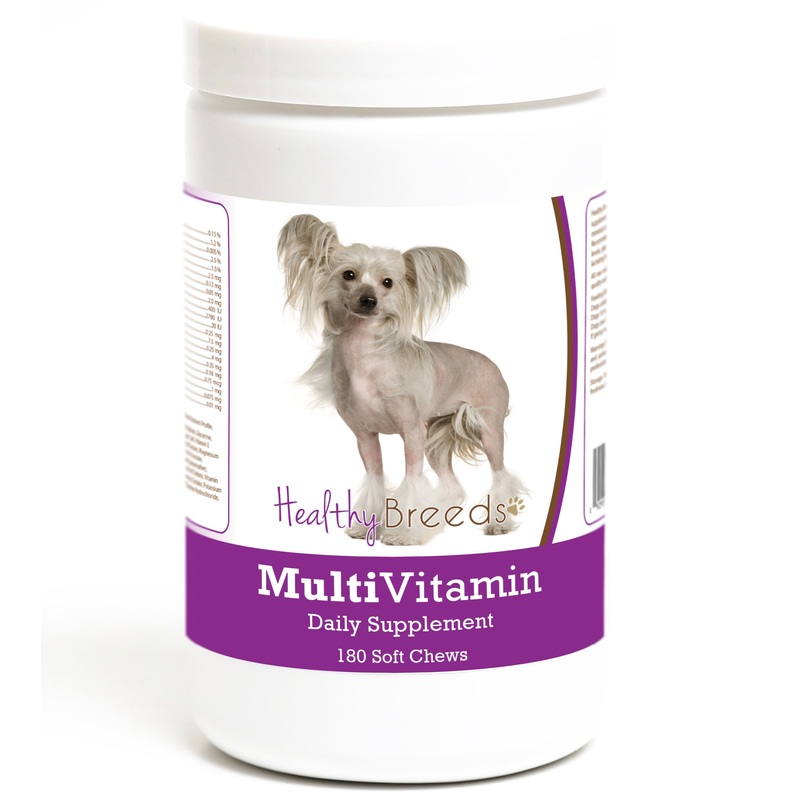 Chinese Crested Multivitamin Soft Chew for Dogs 180 Count