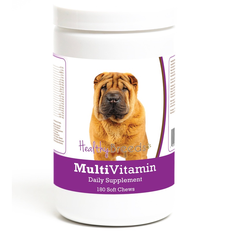 Chinese Shar Pei Multivitamin Soft Chew for Dogs 180 Count