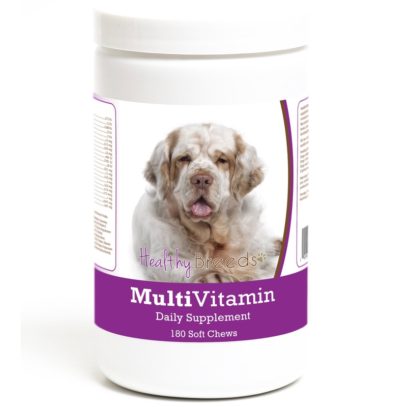 Clumber Spaniel Multivitamin Soft Chew for Dogs 180 Count