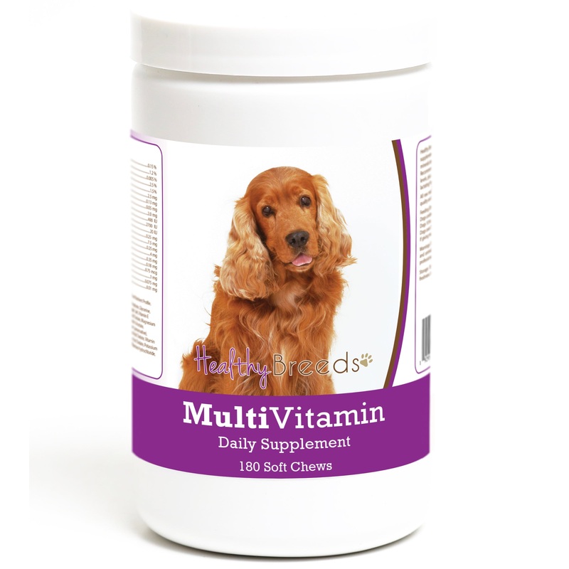 Cocker Spaniel Multivitamin Soft Chew for Dogs 180 Count