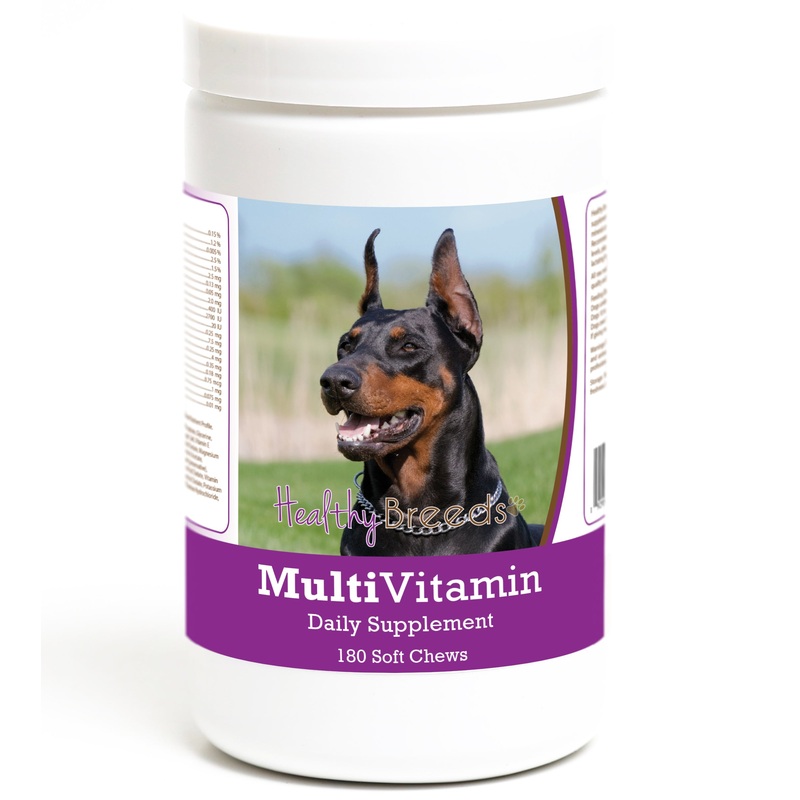 Doberman Pinscher Multivitamin Soft Chew for Dogs 180 Count