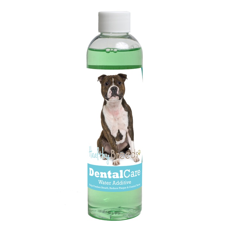 Staffordshire Bull Terrier Dental Rinse for Dogs 8 oz
