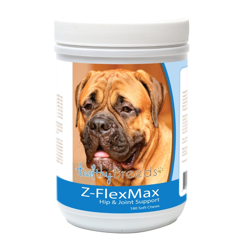 Bullmastiff Z-Flex Max Dog Hip and Joint Support 180 Count
