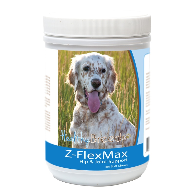 English Setter Z-Flex Max Dog Hip and Joint Support 180 Count