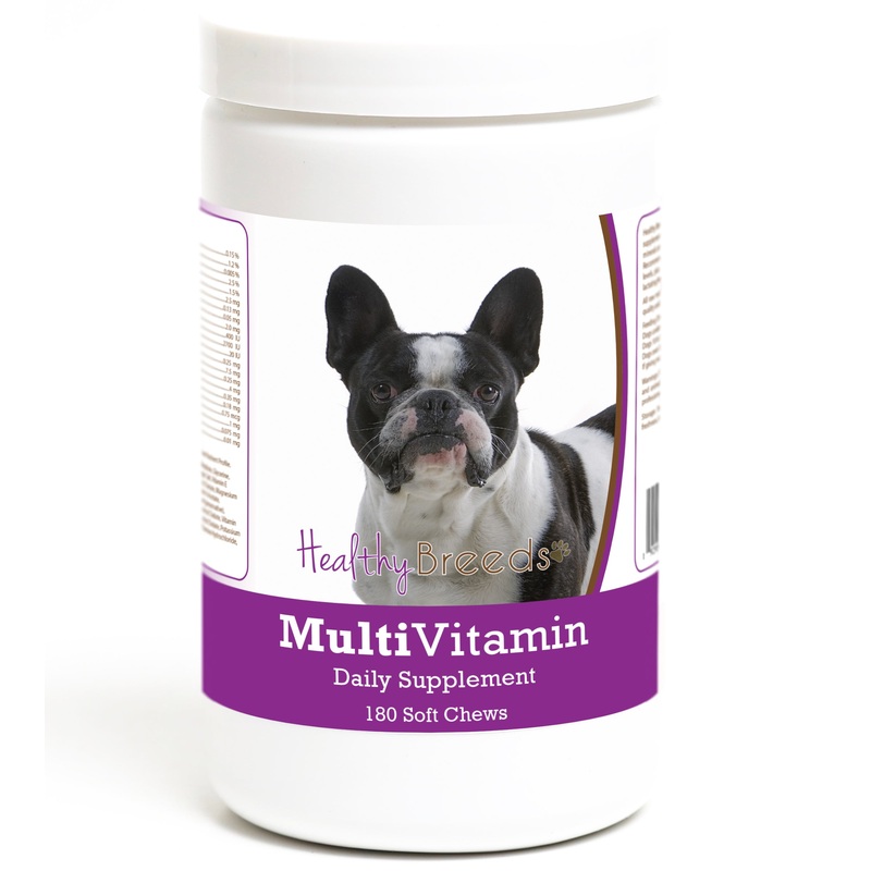 French Bulldog Multivitamin Soft Chew for Dogs 180 Count