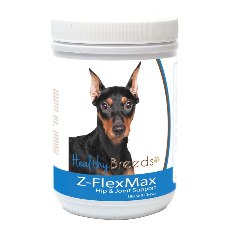 German Pinscher Z-Flex Max Dog Hip and Joint Support 180 Count